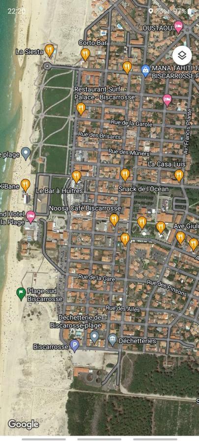 Palm Appart Biscarrosse-Plage Esterno foto